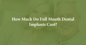 Full mouth dental implant cost at Southwest Oral Surgery in Arizona