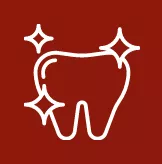sparkling tooth icon
